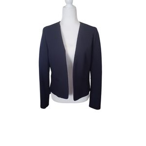 Uniqlo Blue Single-breasted Blazer, Size Medium